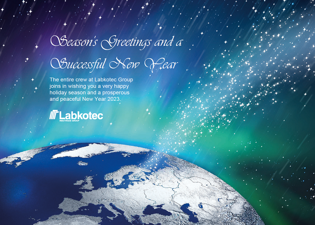 Labkotec wishes you happy holidays with every good wish for the New Year 2023!